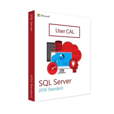 Microsoft SQL Server 2016 Standard – 1 User CAL